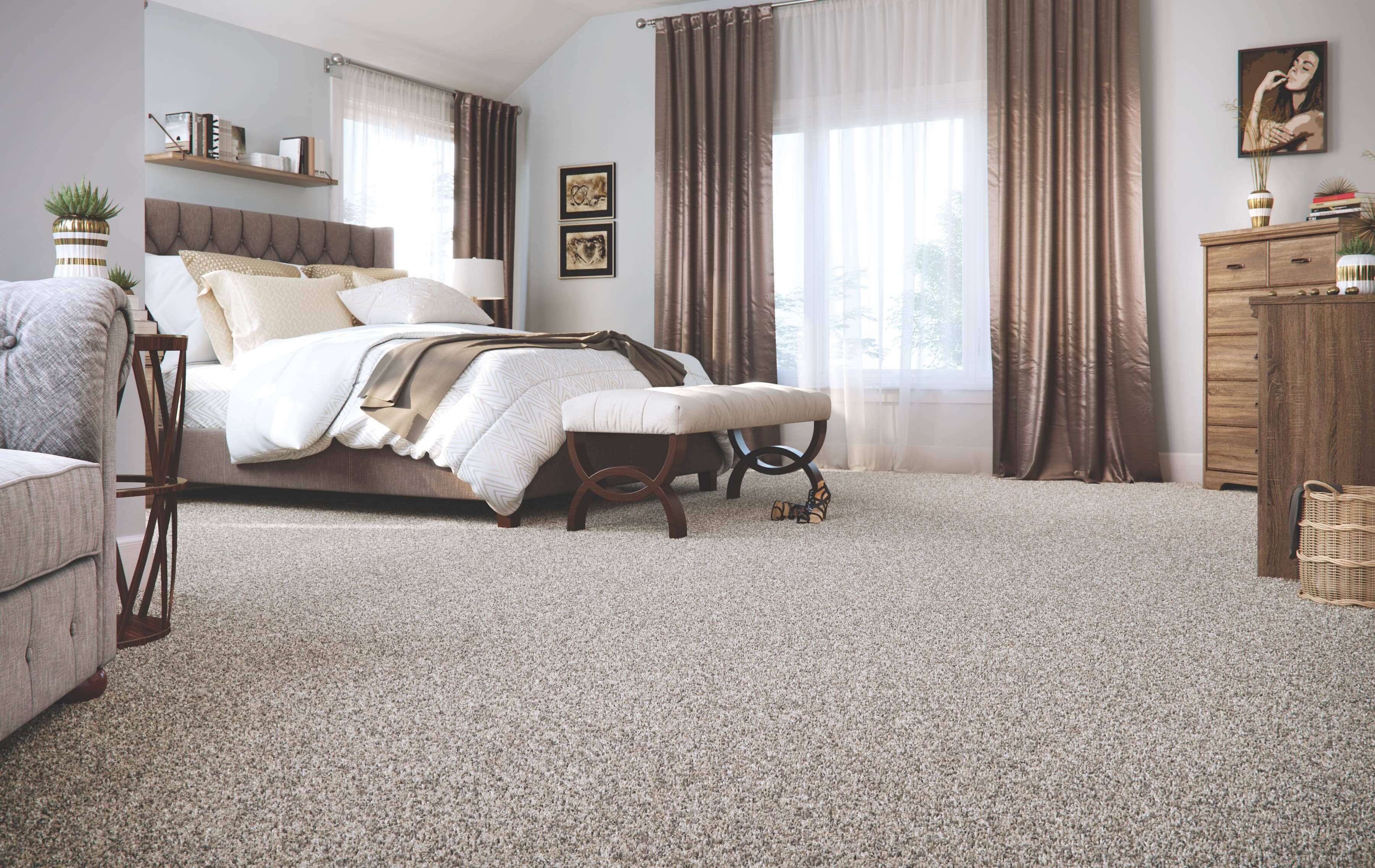 Bedroom soft carpet | Kelly's Carpet Omaha