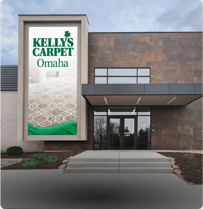 Omaha, NE Showroom front | Kelly's Carpet Omaha