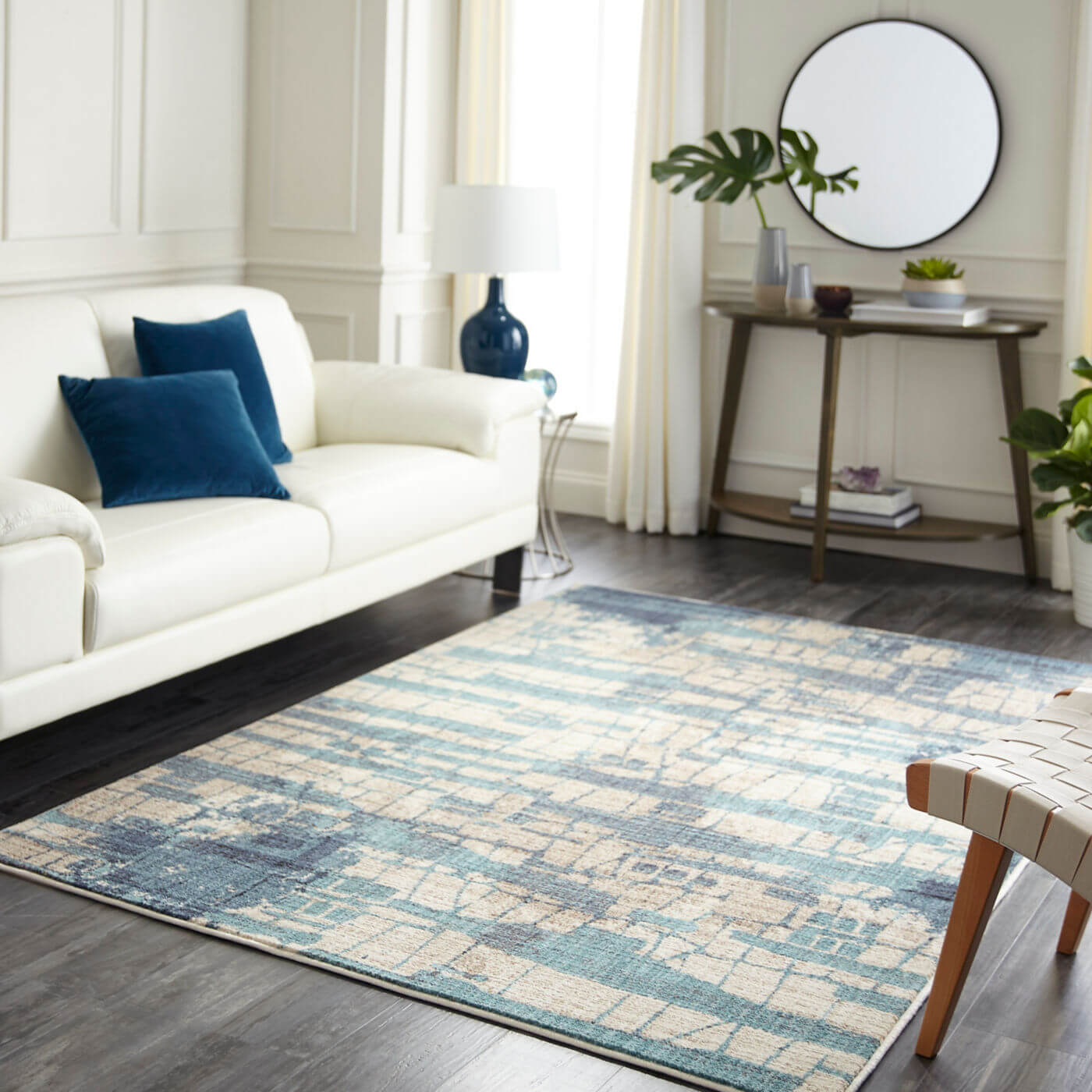 Area rug in living room | Kelly's Carpet Omaha | Omaha, NE